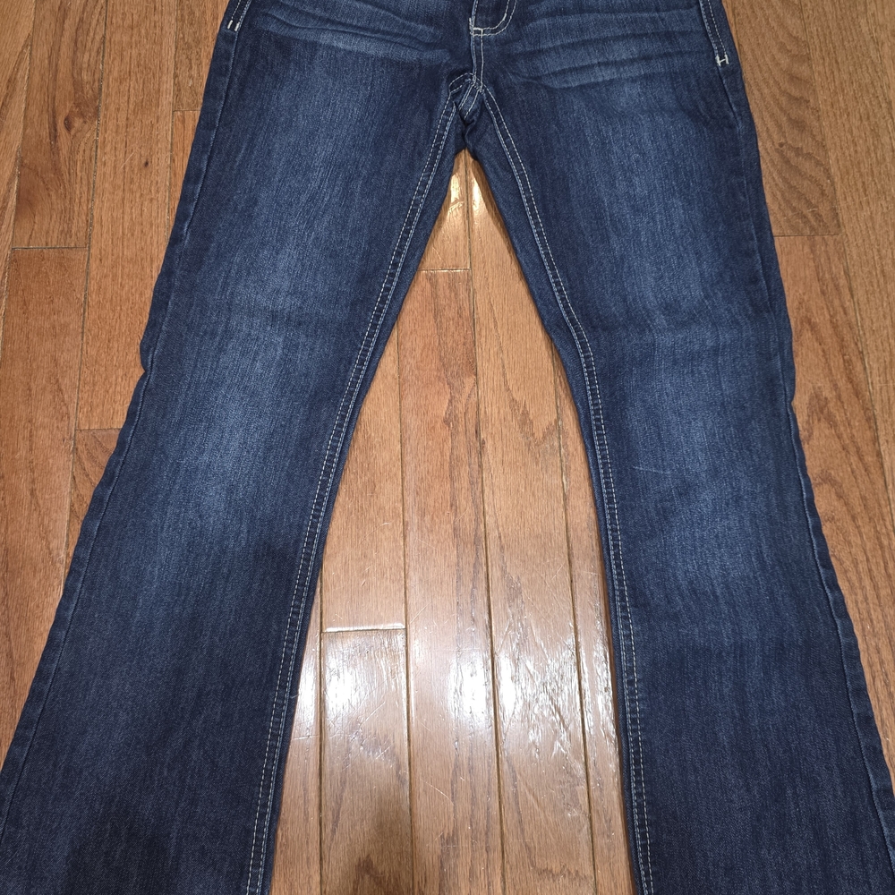 Maurices Dark Blue Boot Cut Jeans